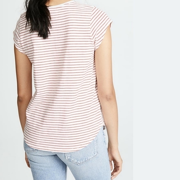 Joie The Hamptons Striped Dillon C Graphic Tee - Picture 4 of 9
